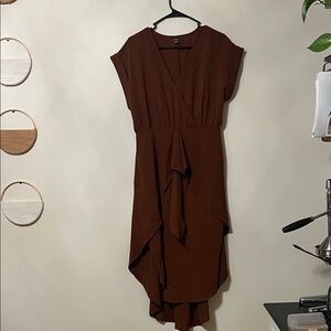 Rich Rust Brown Women's Dress